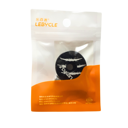 Lebycle Ahead Steuersatz Topkappe, schwarz